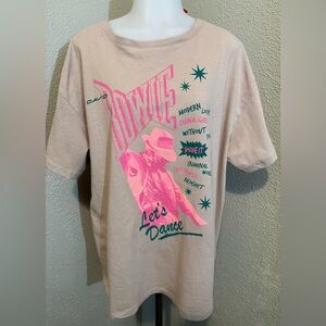 💕Bowie Official Merchandise NWT Short sleeve T-Shirt.